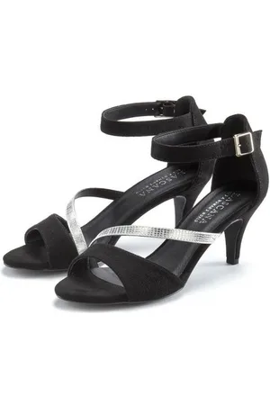 Lascana Sandaaltjes High heel sandaal, bandjessandaal, zomerschoen met bandjes VEGAN