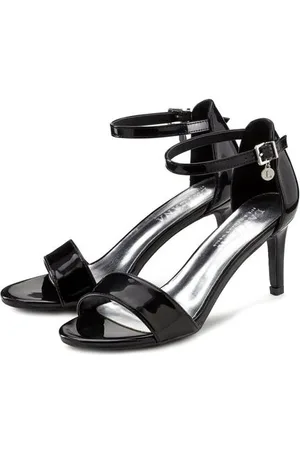 Lascana Highheel sandaaltjes High heel sandaal, bandjessandaal in tijdloos ontwerp, riem-sandaal vegan