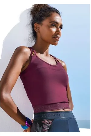 Lascana Crop-top met een deelnaad