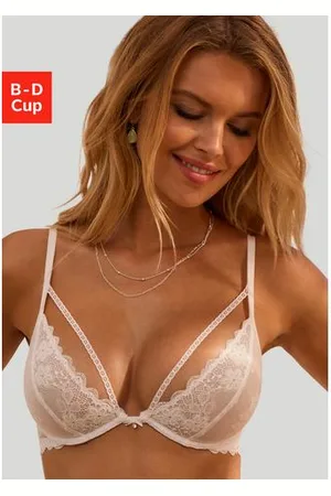 vivance collection Beugel-bh met fijn sierband bij de decolleté, van jacquardkant, sexy lingerie