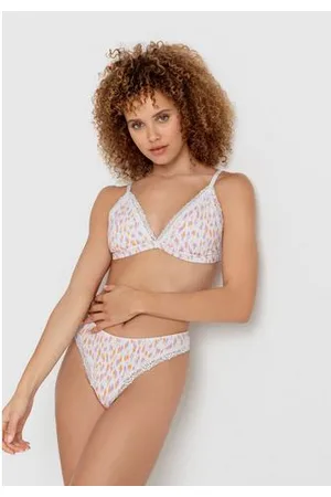 Lascana Bralette met delicate kant-bies (1-delig)