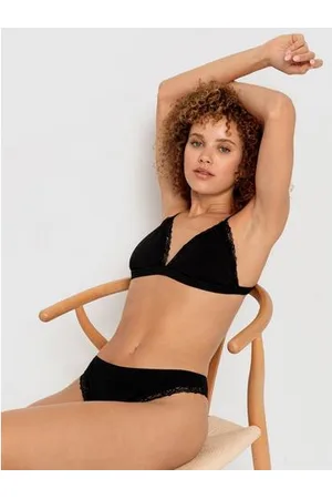 Lascana Bralette met delicate kant-bies (1-delig)