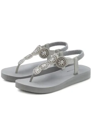 Venice Beach Badslippers Sandaal, pantoletten, badschoen ultralicht met glinsterdetails VEGAN