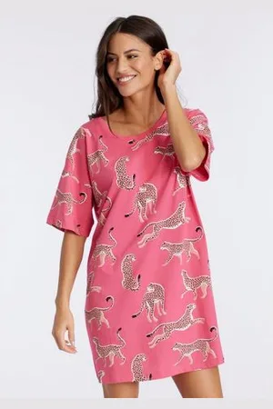 VIVANCE DREAMS Nachthemd mt animal alloverprint