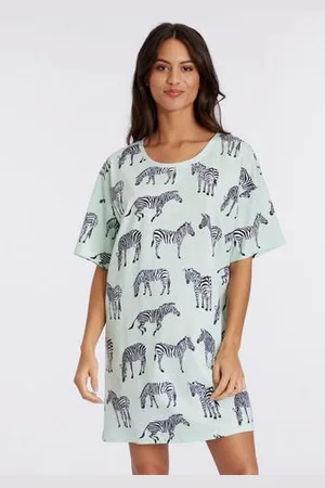 VIVANCE DREAMS Nachthemd mt animal alloverprint