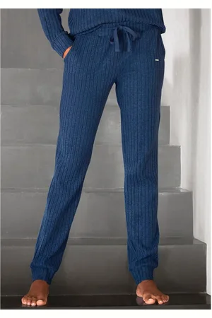 Lascana Homewearbroek -Loungebroek Lounge-/brei broek met praktische zakken, loungewear