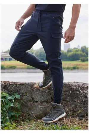 john devin Jogpants Trekking-outdoorbroek met ventilatie in de kniezone