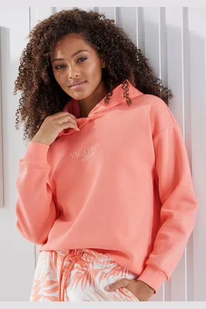 Lascana Hoodie -Capuchonsweatshirt, Loungeshirt Capuchon sweatshirt, loungetop met voorprint, loungewear (1-delig)