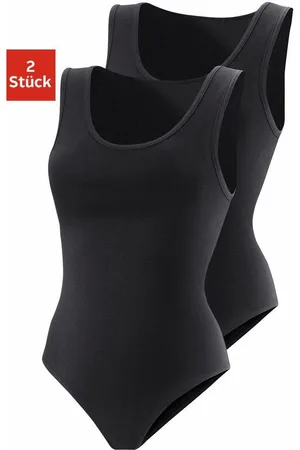 vivance collection Shirtbody elastische katoenkwaliteit (Set van 2)