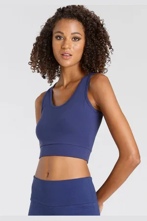 Lascana Sporttop Crop-top met brede bandjes