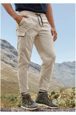john devin Jogpants Trekking-outdoorbroek met ventilatie in de kniezone