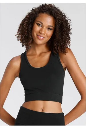 Lascana Sporttop Crop-top met brede bandjes