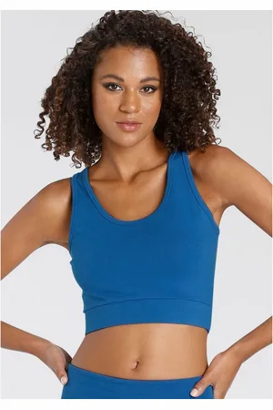 Lascana Sporttop Crop-top met brede bandjes