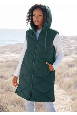 ELBSAND Bodywarmer met een capuchon