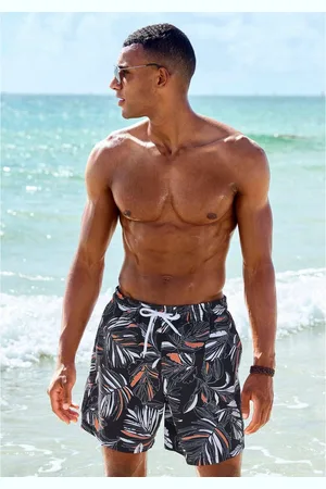 QS by s.Oliver Zwemshort met modieuze all-over print