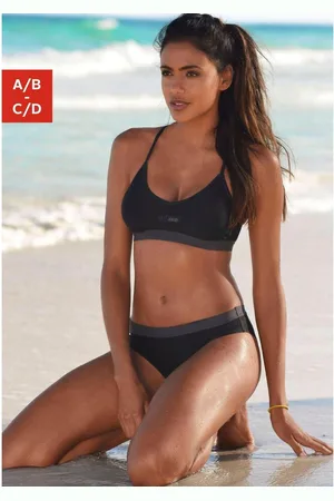 Venice Beach Bustierbikini met in kleur afgestemde details