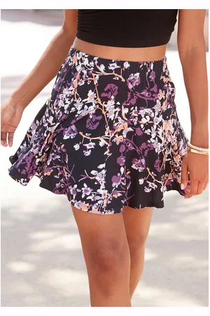 vivance collection Broekrok met bloemenprint, skort, rok (skirt) inclusief broek (short)