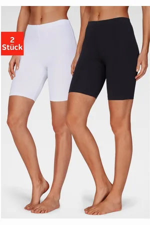 Vivance Fietsbroekje met rubberen tailleband, loungewear (Set van 2)