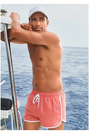 CHIEMSEE Zwemshort met contrast-piping