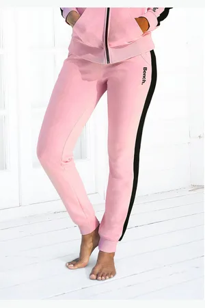 Bench Sweatbroek met zijstrepen en smalle pijpen, loungepak
