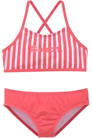 Bench Bustierbikini met trendy strepen
