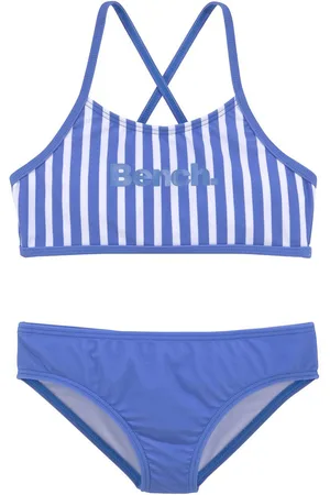 Bench Bustierbikini met trendy strepen