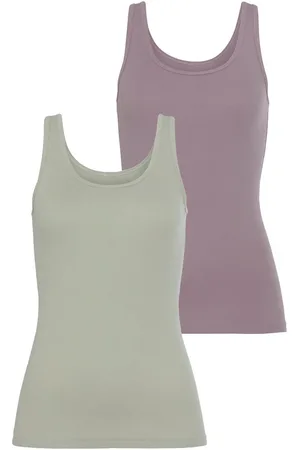 vivance collection Hemd uit bijzonder zachte ribstof (2 stuks, Set van 2)