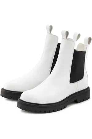 ELBSAND Laarsjes Chelsea laarzen, instaplaarzen, bikerboots van leer