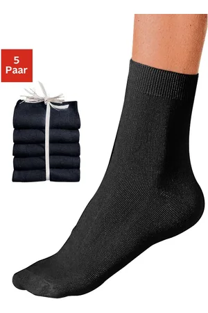 Go In Basic sokken unikleur (set, 5 paar)