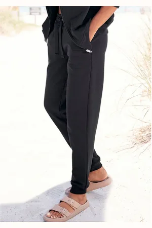 Lascana Sweatbroek Relaxbroek van biologische katoen, loungewear