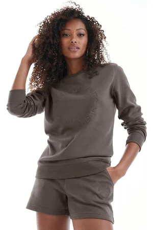 Bench Sweatshirt Met geborduurd logo met ronde logostiksel, loungewear