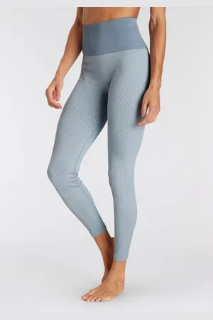 Vivance Legging -Sportbroek in jacquardpatroon en brede tailleband