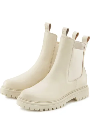 ELBSAND Laarsjes Chelsea laarzen, instaplaarzen, bikerboots van leer