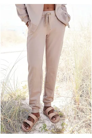 Lascana Sweatbroek Relaxbroek van biologische katoen, loungewear