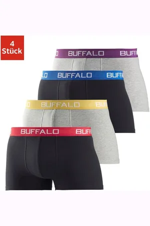 Buffalo Boxershort voor heren (set, 4 stuks)