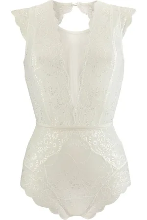 Lascana Body van transparante kant en netinzetten, sexy dessous