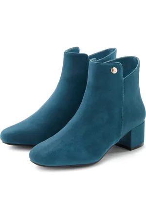 Lascana Laarsjes met comfortabele blokhak, enkellaarsjes, laarzen vegan
