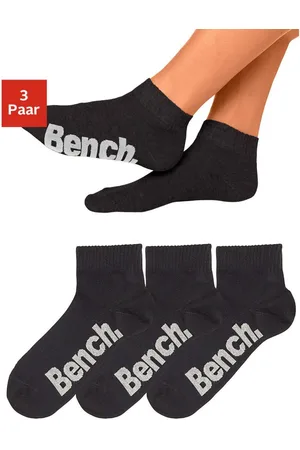 Bench Korte sokken met comfortabele ribboorden (set, 3 paar)