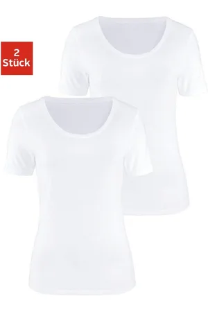 vivance collection T-shirt Elastische katoenkwaliteit (Set van 2)