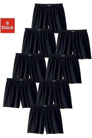 le jogger ® Wijde boxershort in prettig zachte katoenkwaliteit (set, 8 stuks)