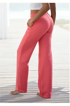 vivance collection Relaxbroek -Loungebroek met brede pijpen en van ultra-zachte sweatkwaliteit, loungewear