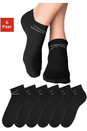 Venice Beach Sneakersokken perfecte pasvorm door lycra-aandeel (set, 6 paar)