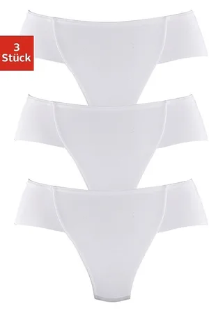 Petite Fleur Modellerende string Bodyforming slip van elastische katoen (3 stuks)