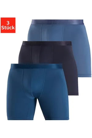 H.I.S Functionele boxershort met lange pijpen in onderhoudsvriendelijke microvezelkwaliteit (set, 3 stuks)