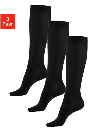 Bench Kniekousen Dames kniekousen met verwarmende wol (set, 3 paar)