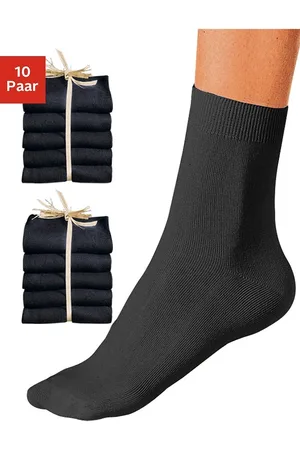 Go In Basic sokken unikleur (set, 10 paar)