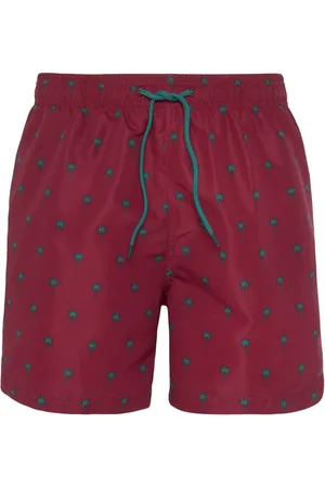 QS by s.Oliver Zwemshort met palmendesign