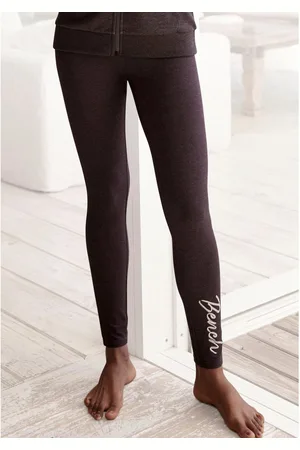 Bench Legging -Loungebroek met glanzende logo-borduurwerk, loungewear