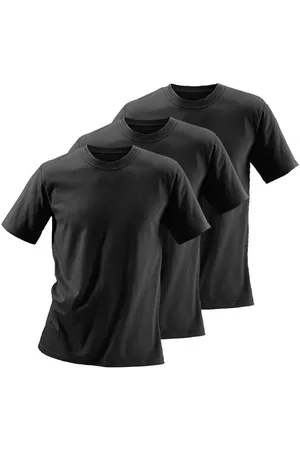 H.I.S T-shirt van katoen, perfect als ondershirt (set, 3-delig)