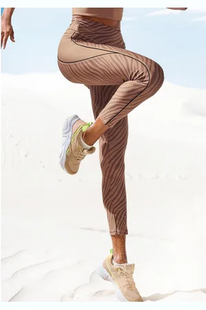 Lascana Legging -Sportleggings met zebramotief